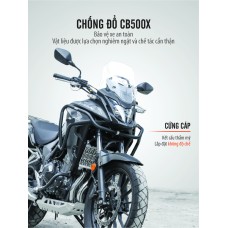 Full Set Khung Bảo Vệ LOBOO Honda CB500X 2019+ (chính hãng)